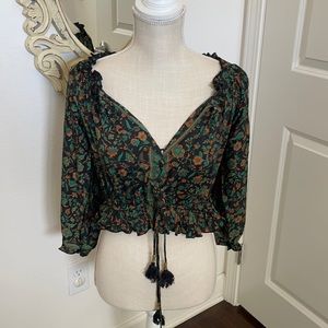 New adorable boho style top from Karma Highway in one side fits most